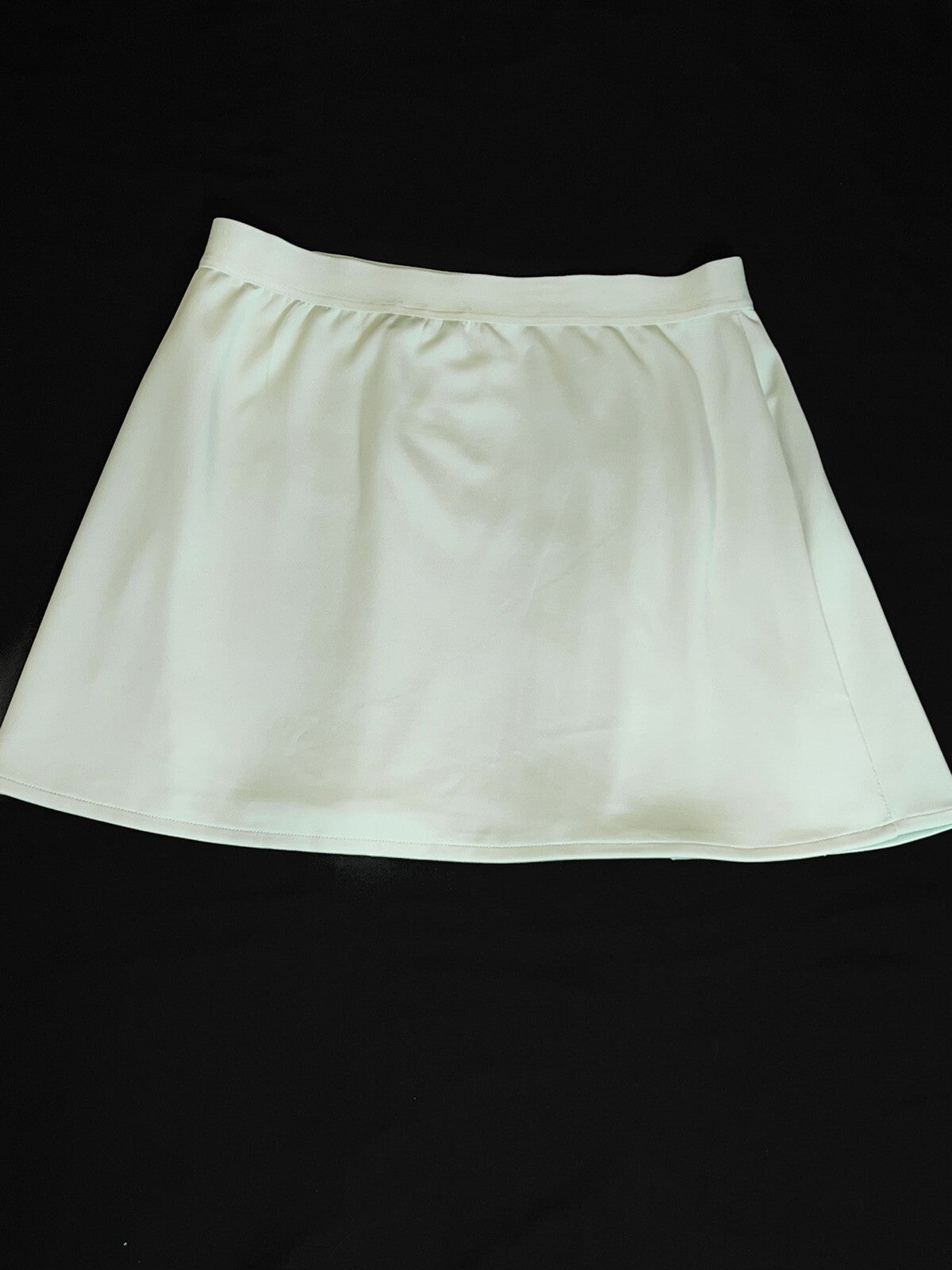 PUMA Women's Classics Asymmetrical Skirt Sz L Green Lily