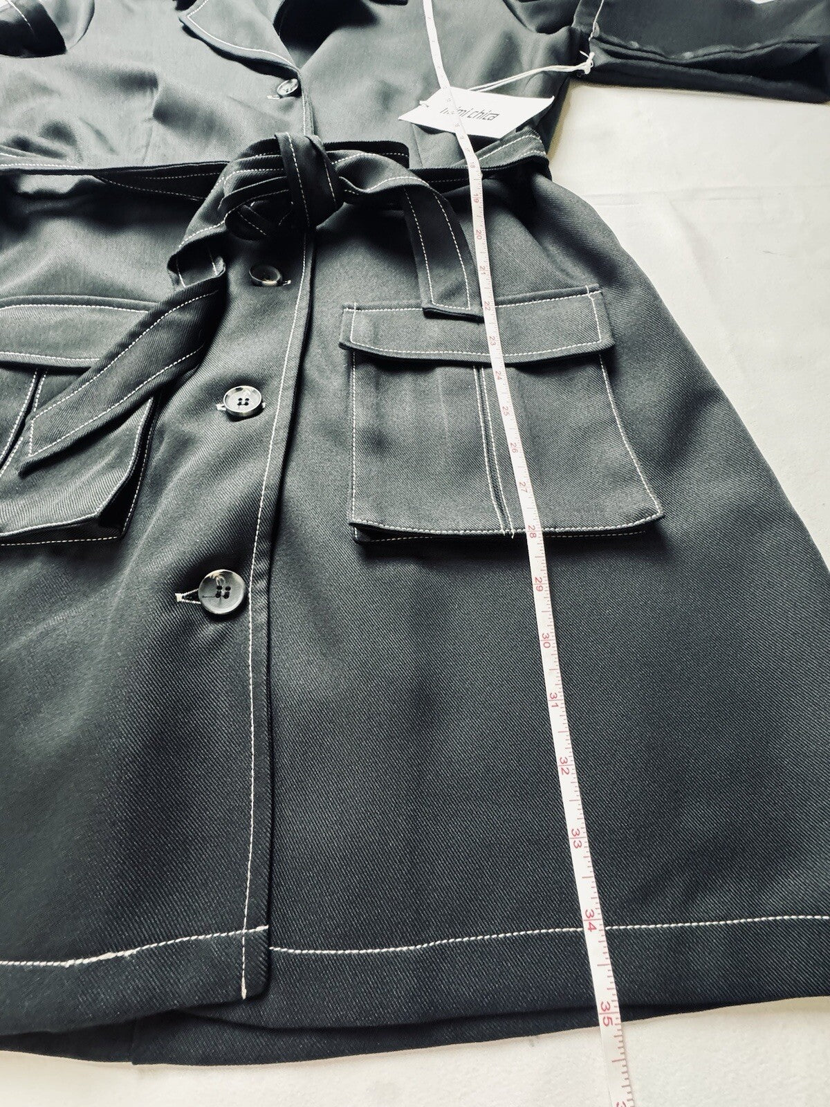 Mimi Chica Women’s Black Dress with pockets Sz XL. (B .70)