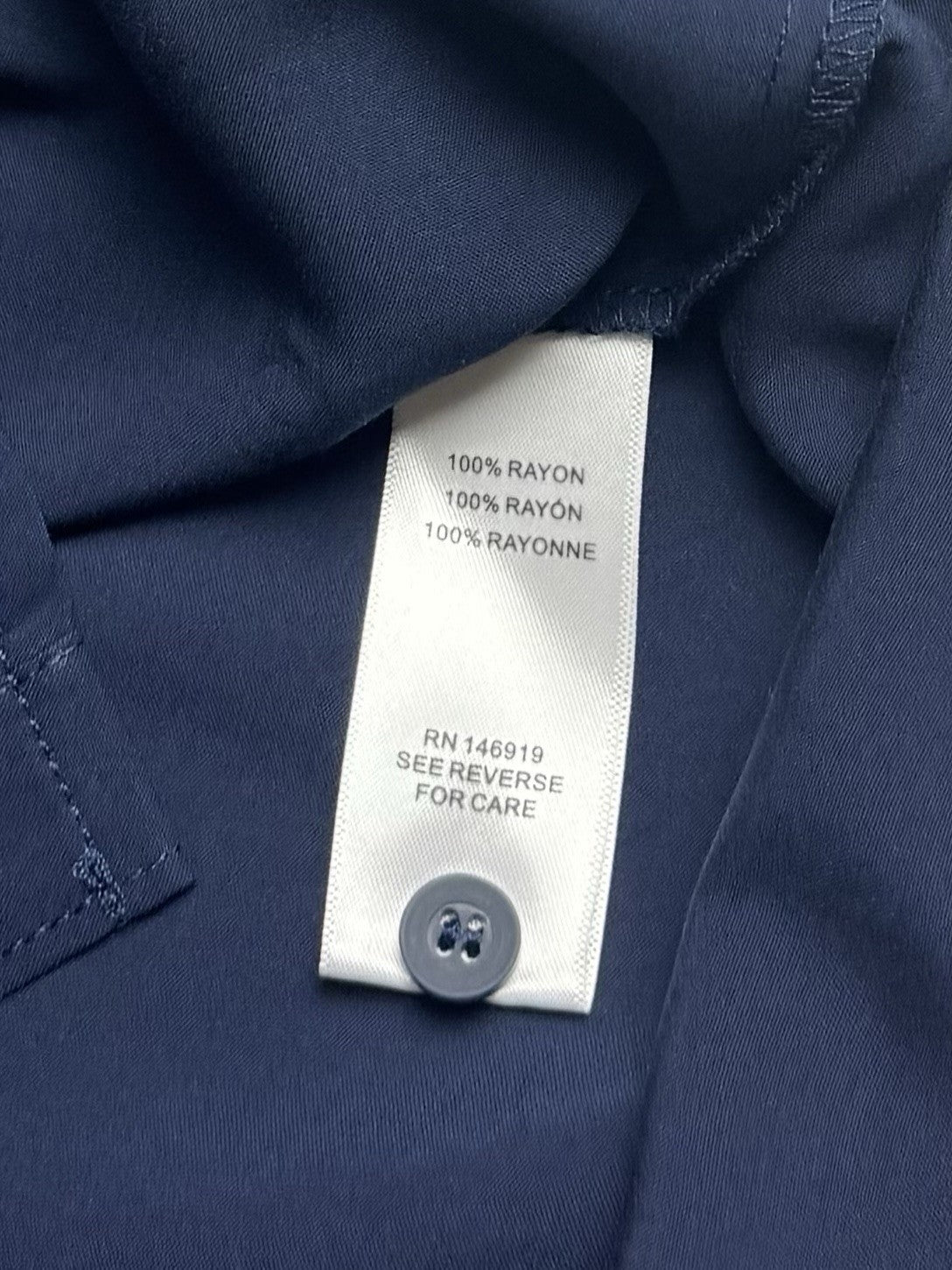 $48 Casa Cabana Womens Button Down Shirt Size M  (B.155)