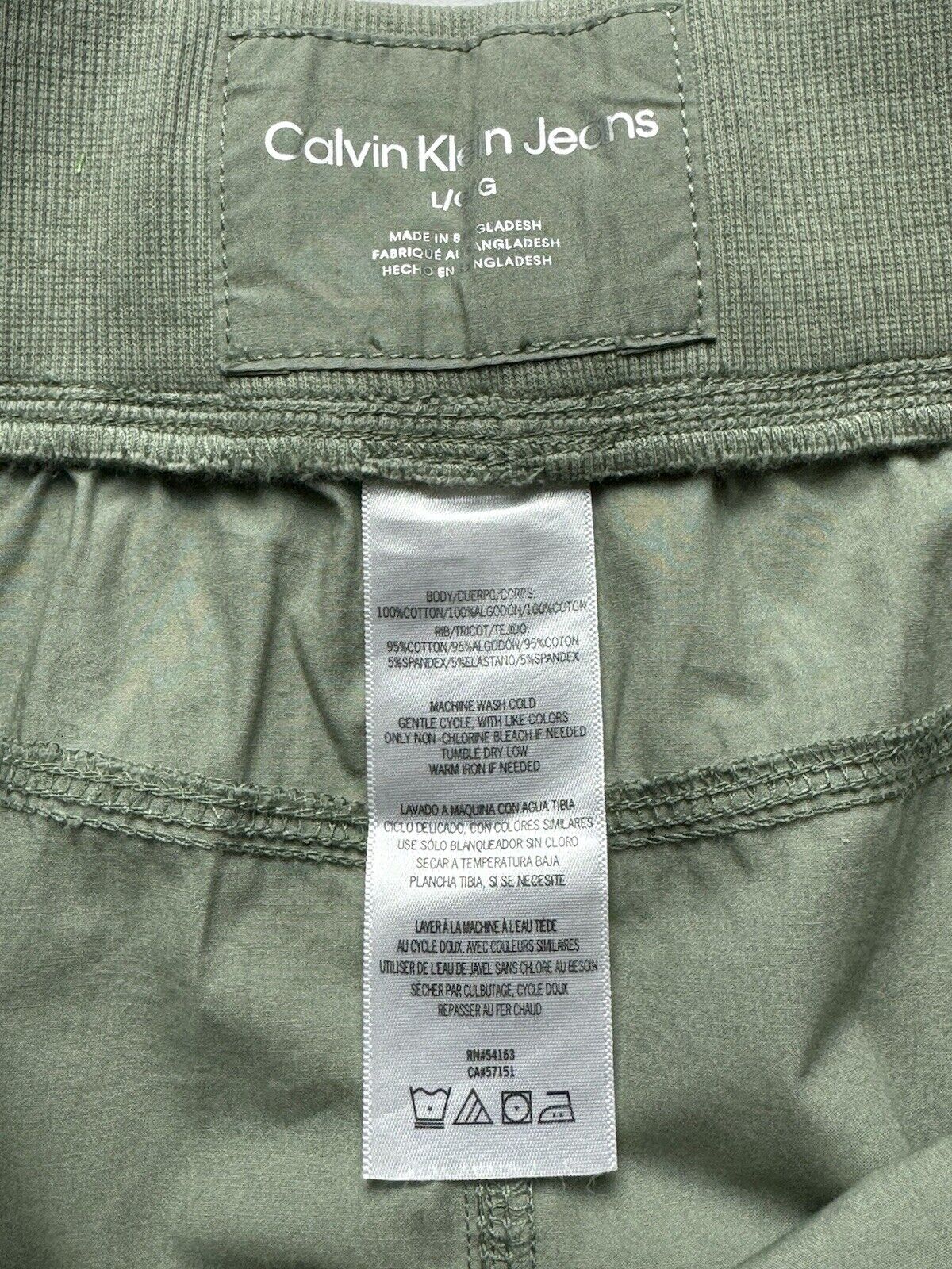 $49 Calvin Klein Women’s Skirt Sz L Green (B.05)