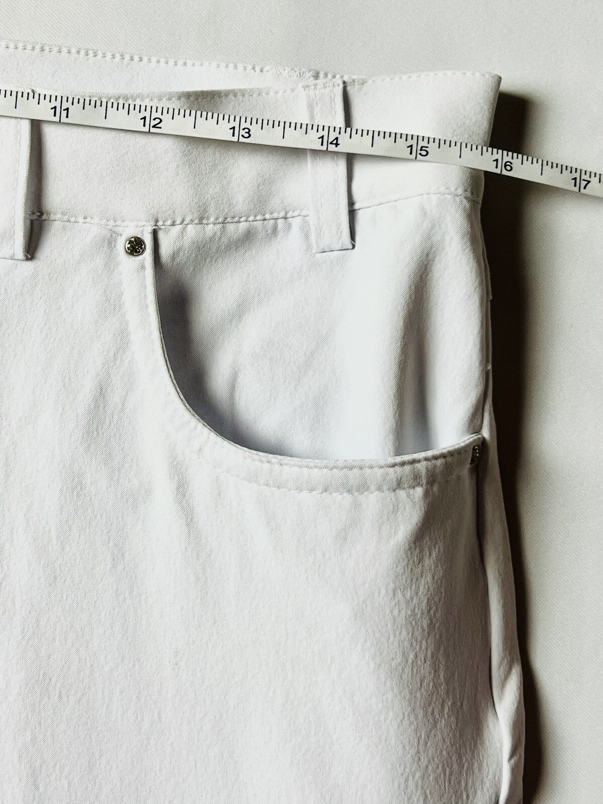 GlenMuir Women’s Golf Capris Pants White Sz 12