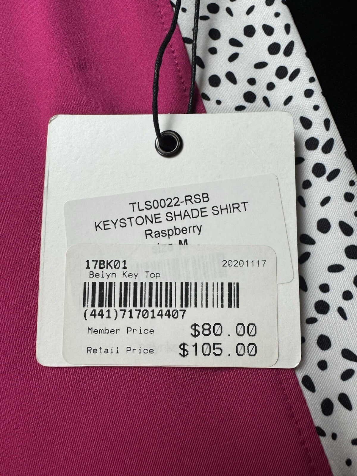 BELYN KEY Women’s Golf Sweatshirt Sz M.  (B.121)