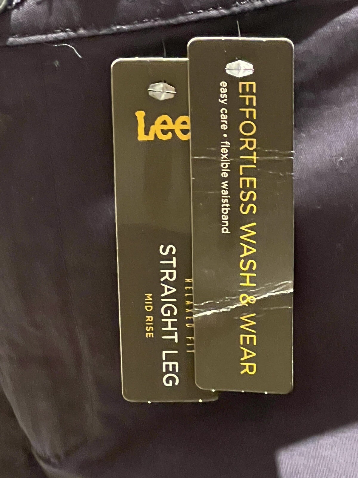 LEE Women’s Navy Khakis Pants Sz 18