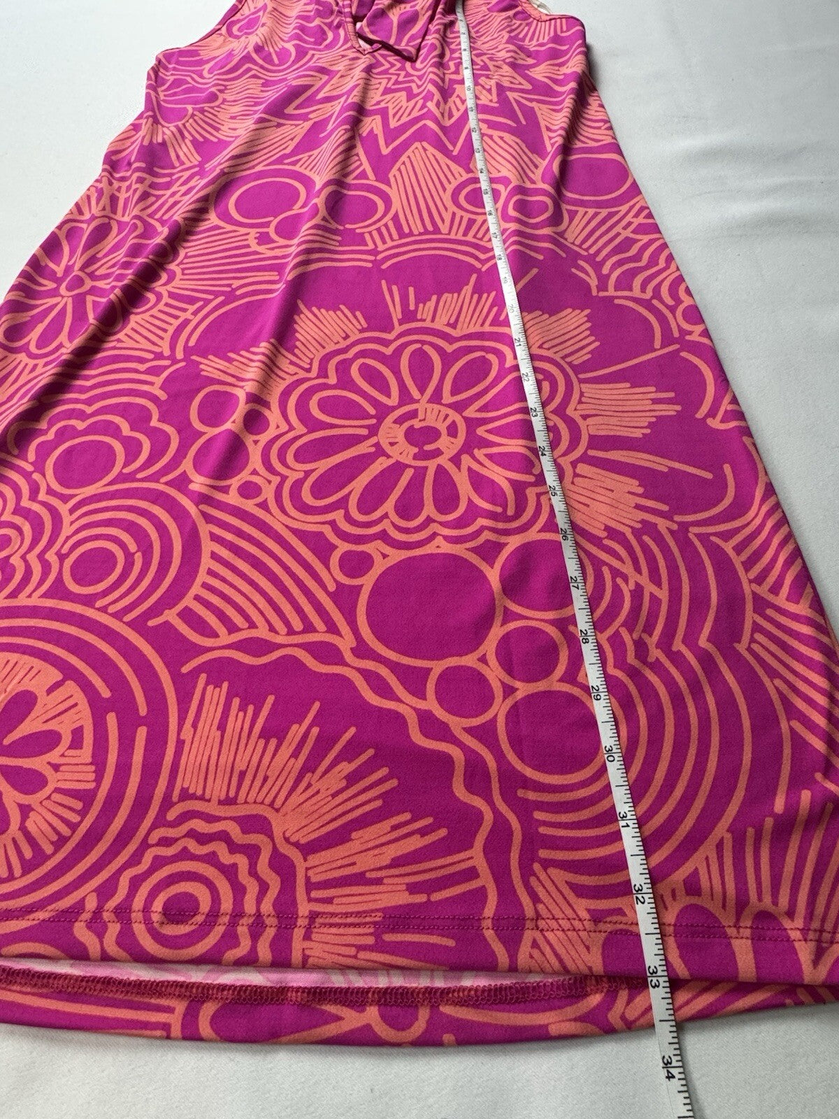 $168 Trina Turk Dress Halter Shift Mini Size XS (B.140)