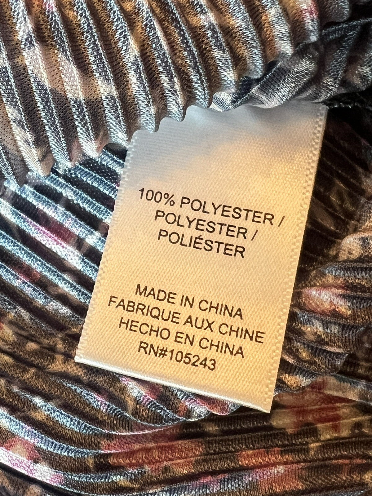 Bobeau Women's Blouse Floral Sleeveless Top Size L (9)