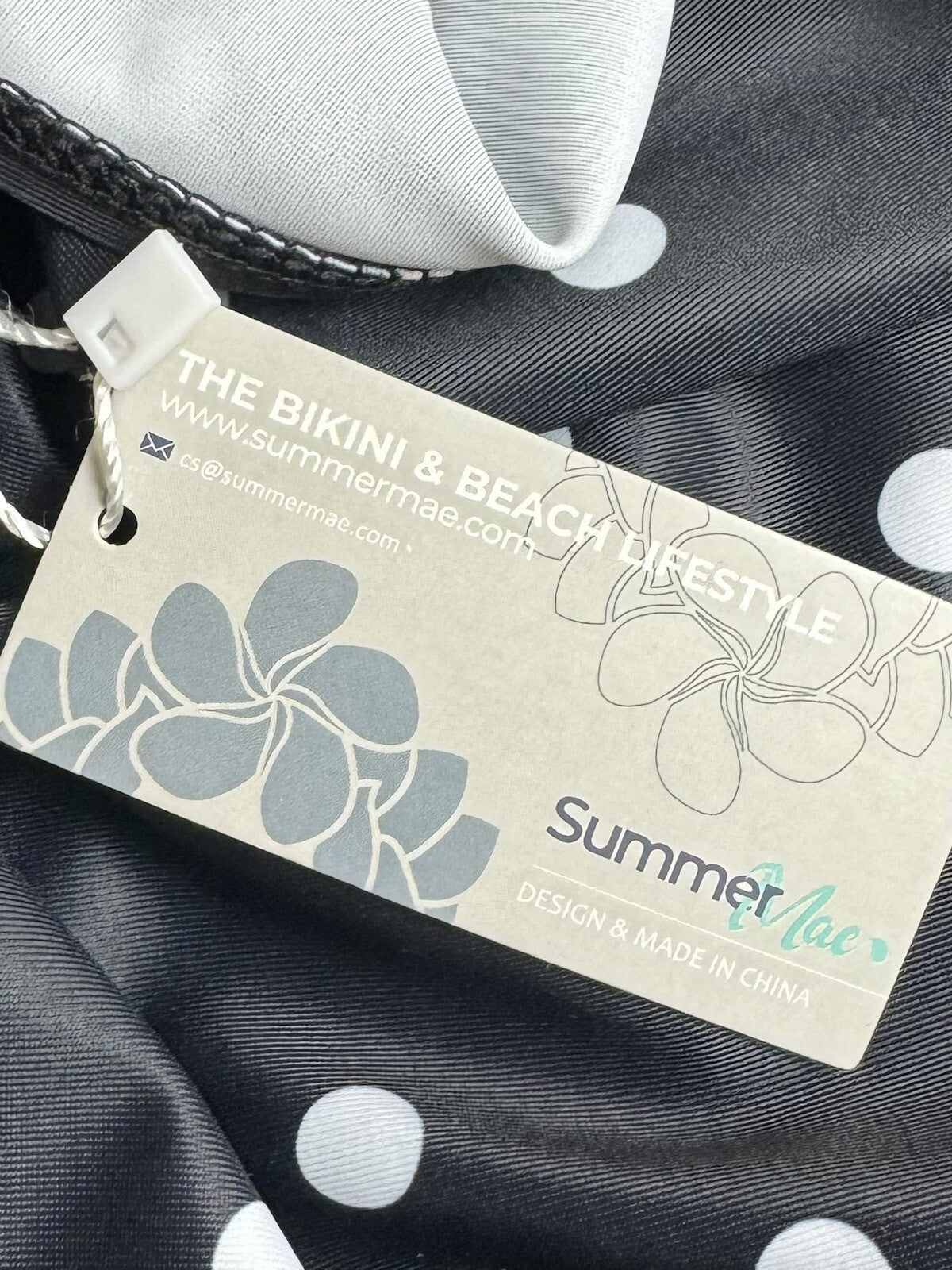 Summer Mae Women’s Sz 2XL swimsuit Polka Dots 1Pc. (51)