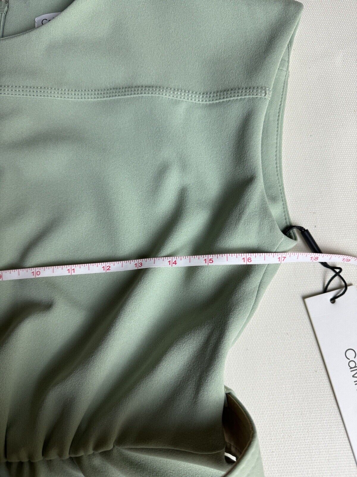 CALVIN KLEIN Women’s Green Size 6 Dress w/Belt  (53)