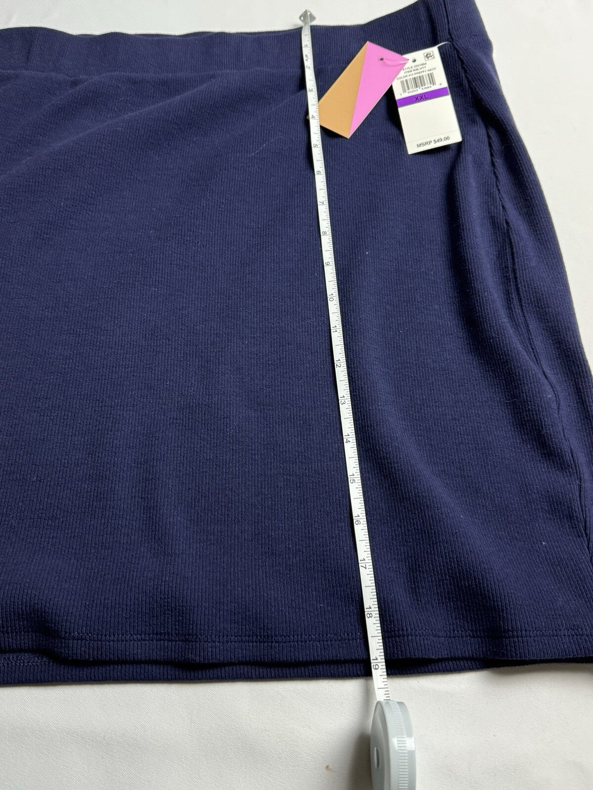 Riley & Rae Women's Navy Mini Skirt Size 2XL   (B.109)