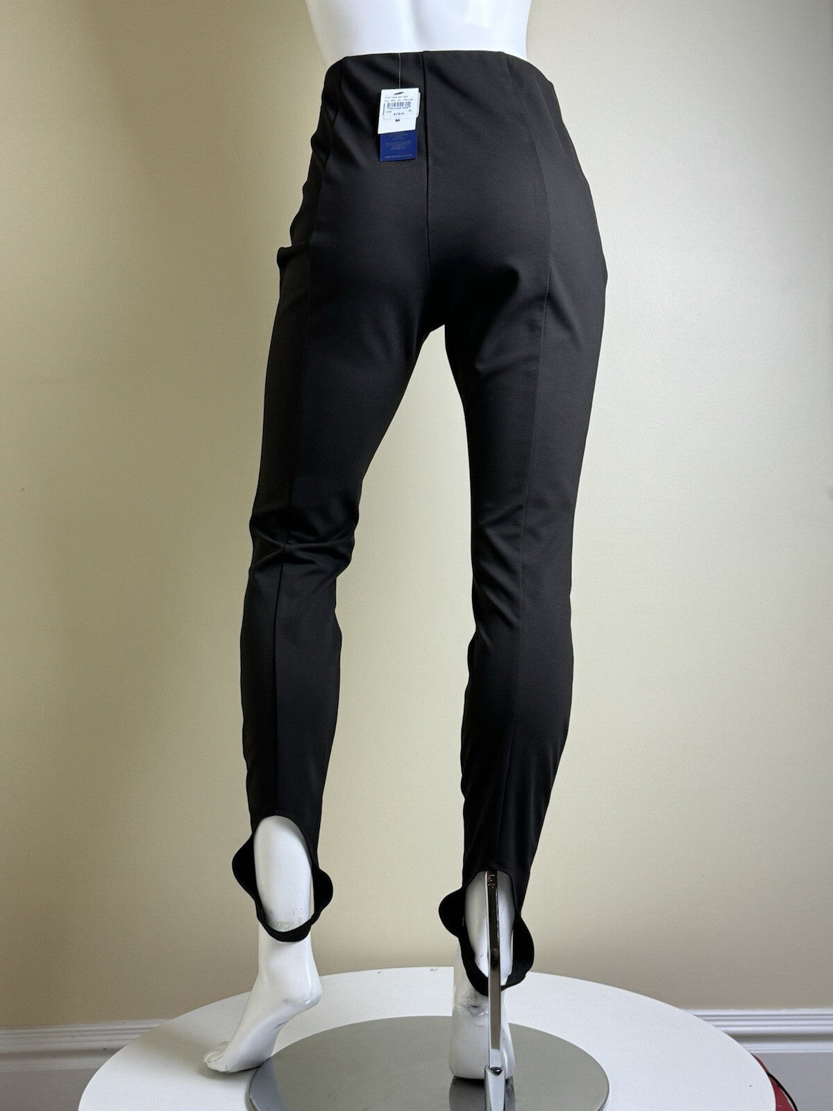 $298 Polo Ralph Lauren Women’s Brown Stuart Up Pants Sz M.     (B.81)