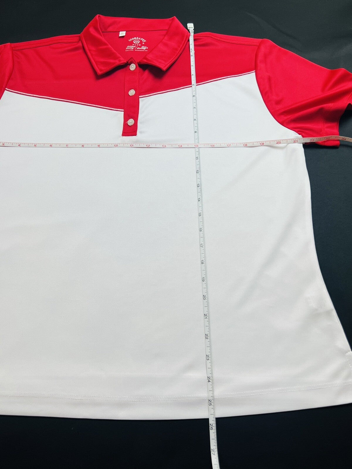 Monterey Club Women's Golf Shirt Sz XL Short Sleeve Top (13)