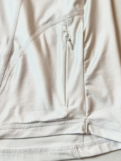 FJ FootJoy Women's Golf White Sweatshirt Long Sleeves Sz L.    (B.49)