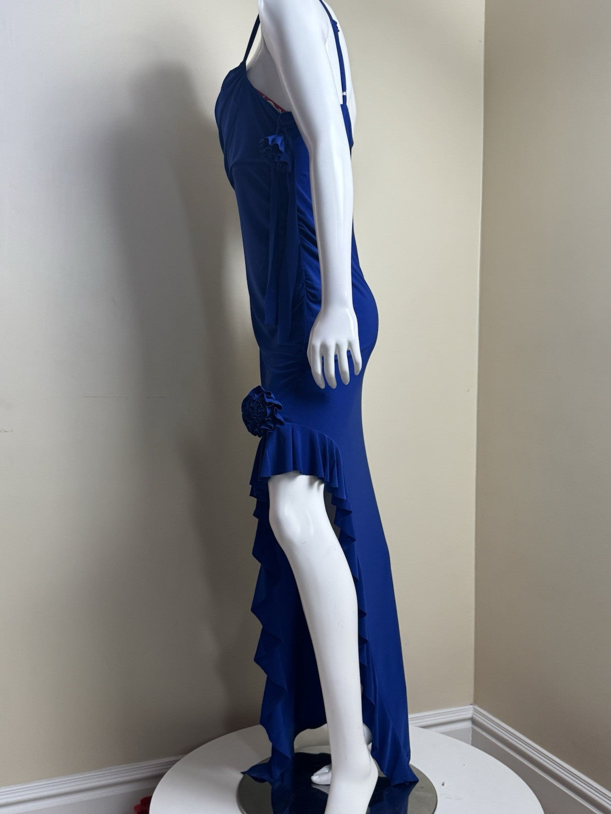 AUW Women’s Royal Blue Bodycon Dress Sz XL.    (B.176)