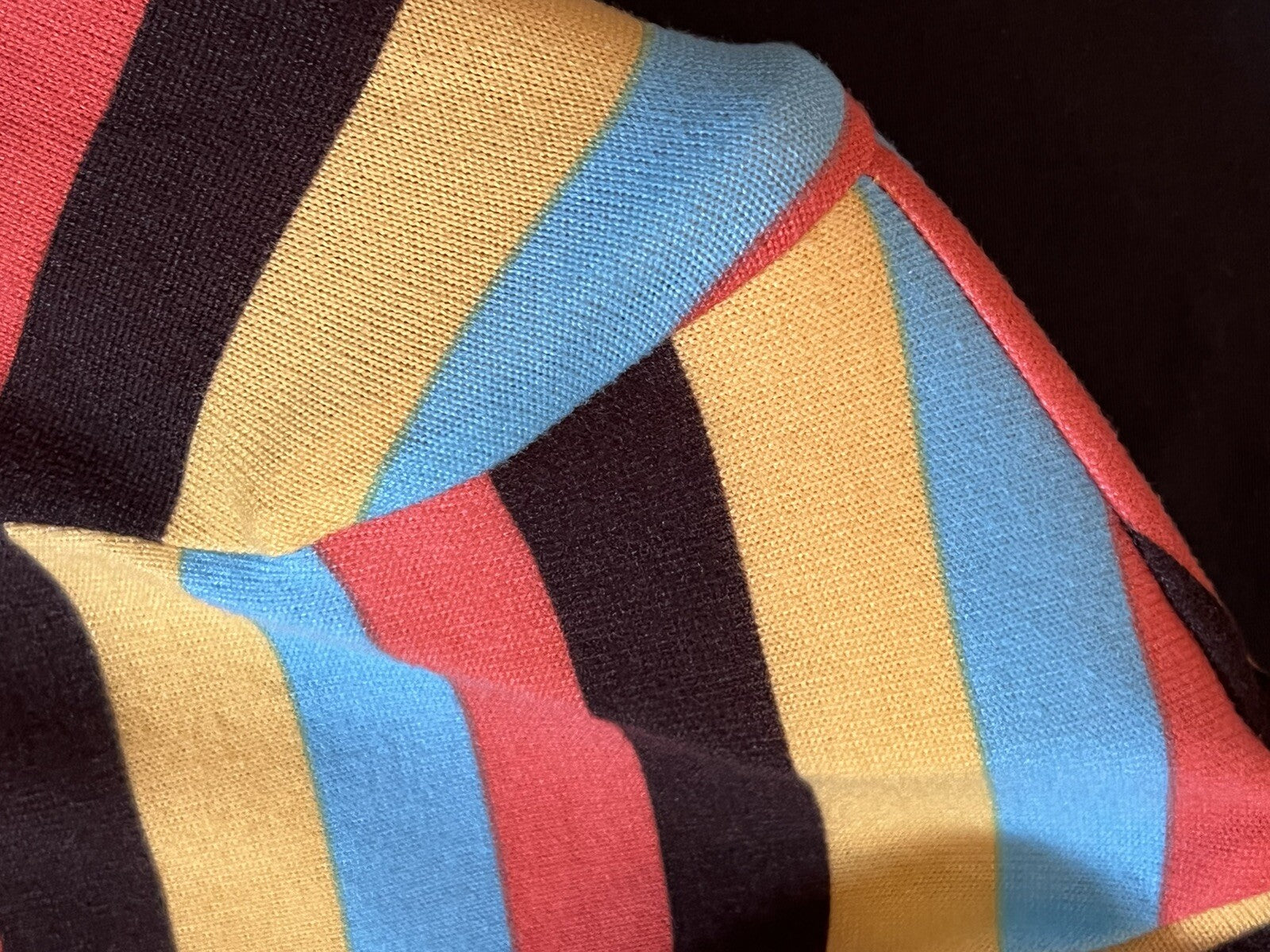 $198 WALTER BAKER Multicolor Stripes Dress Sz M