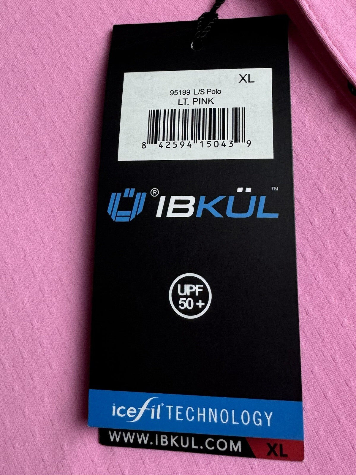 Ibkul Women’s Long Sleeve Shirt Pink Sz XL. (B.96)