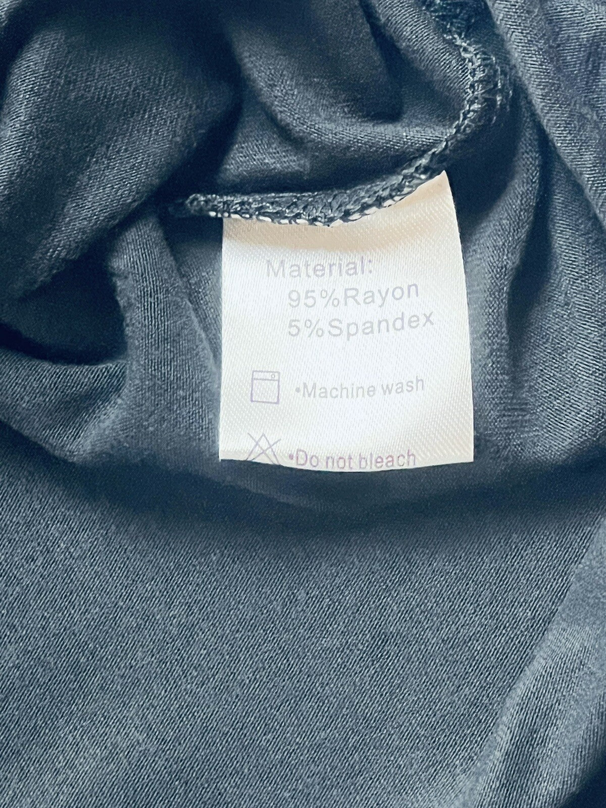 Prinstory Women’s Fleece Black Dress Sz S