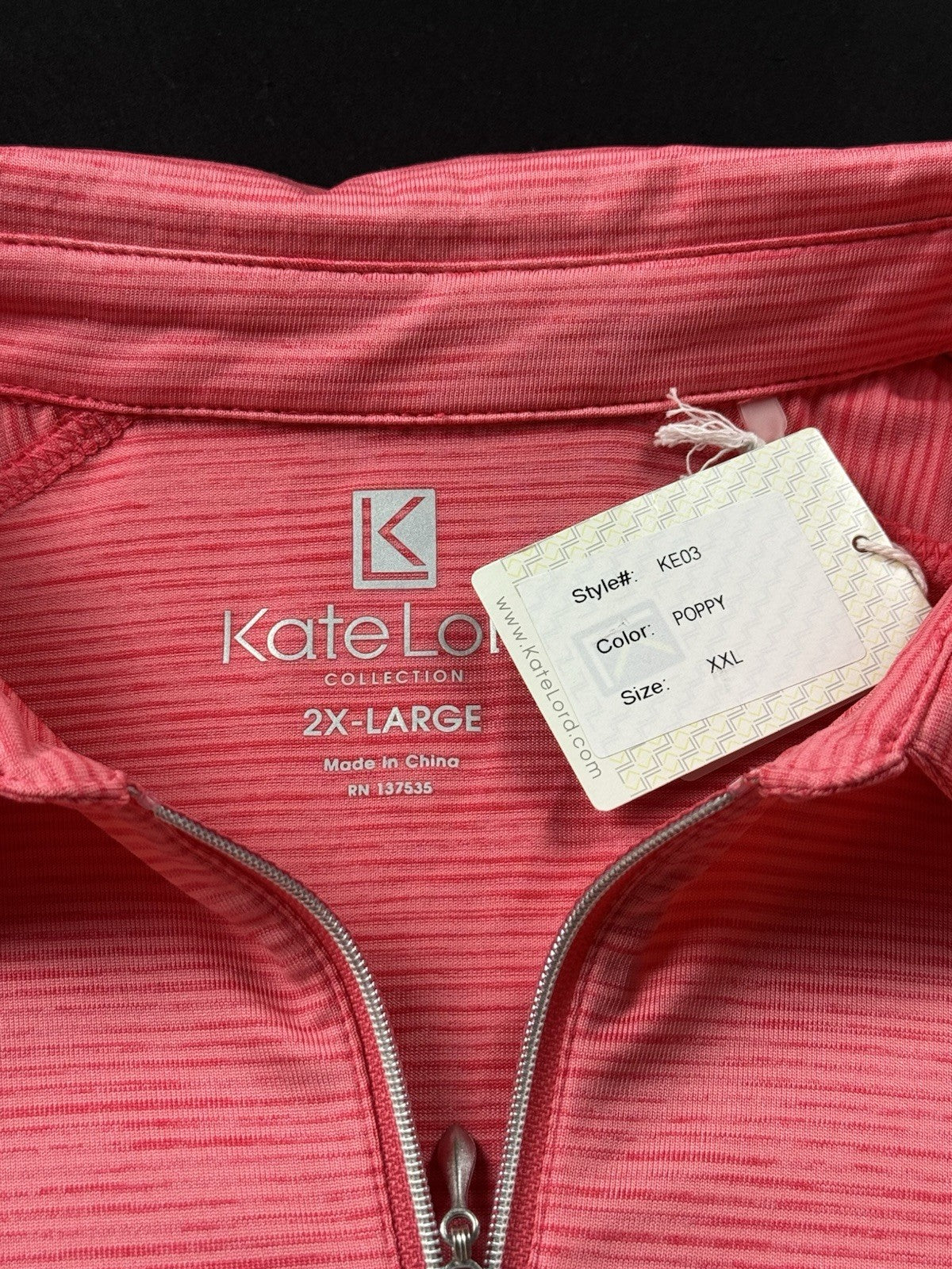 Kate Lord Women's Golf Shirt Sz 2XL.      (B.181)
