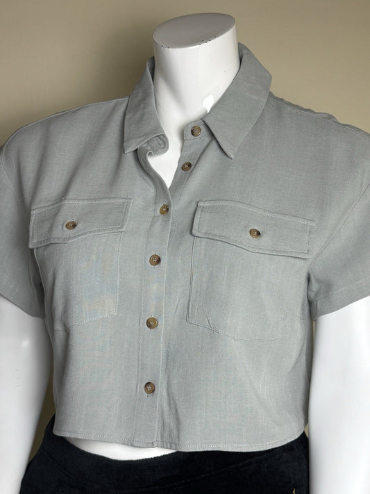 $158 Walter Baker Women’s Clarissa Shirt Sz XL.   (B.133)