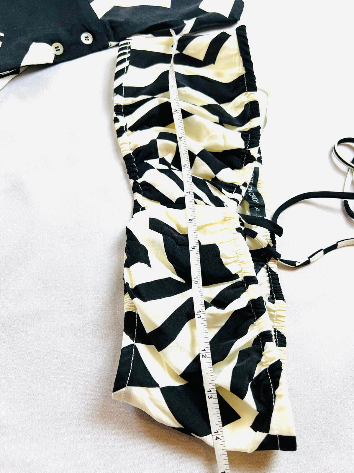 COTTON CANDY Women’s 2Pc Set Long Sleeve Shirt Sz S with Inside Top Sz M