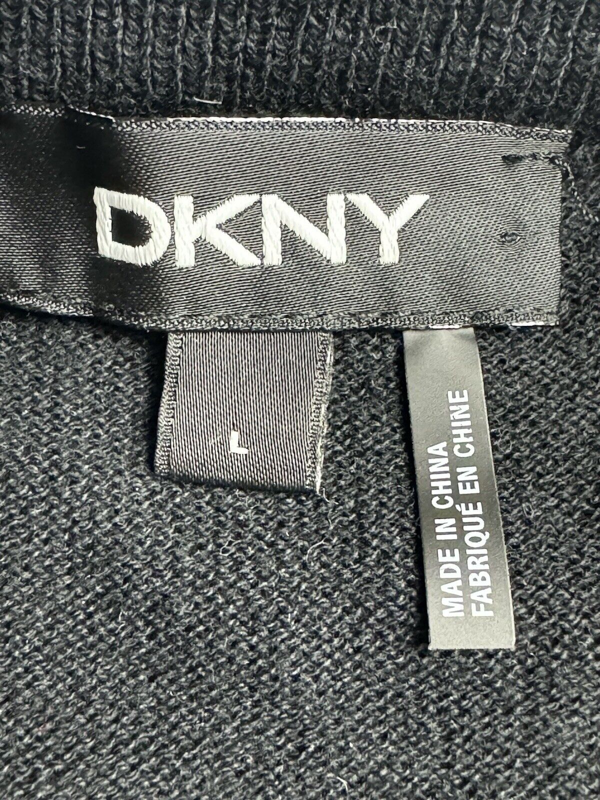 DKNY Women's Fleece Blouse Size XL  (B.88)