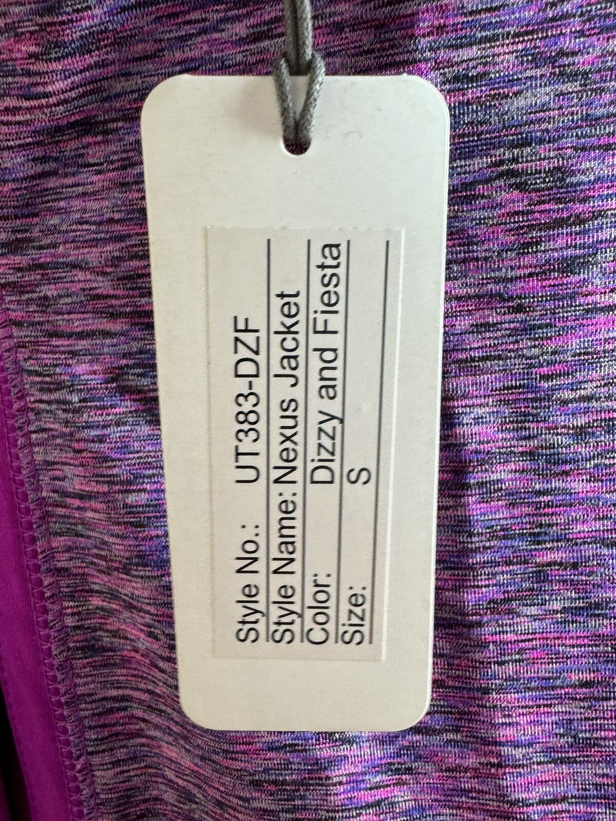 Jofit Women’s Golf Sweatshirt Long Sleeve Top Size S  Full Zip.        (59)