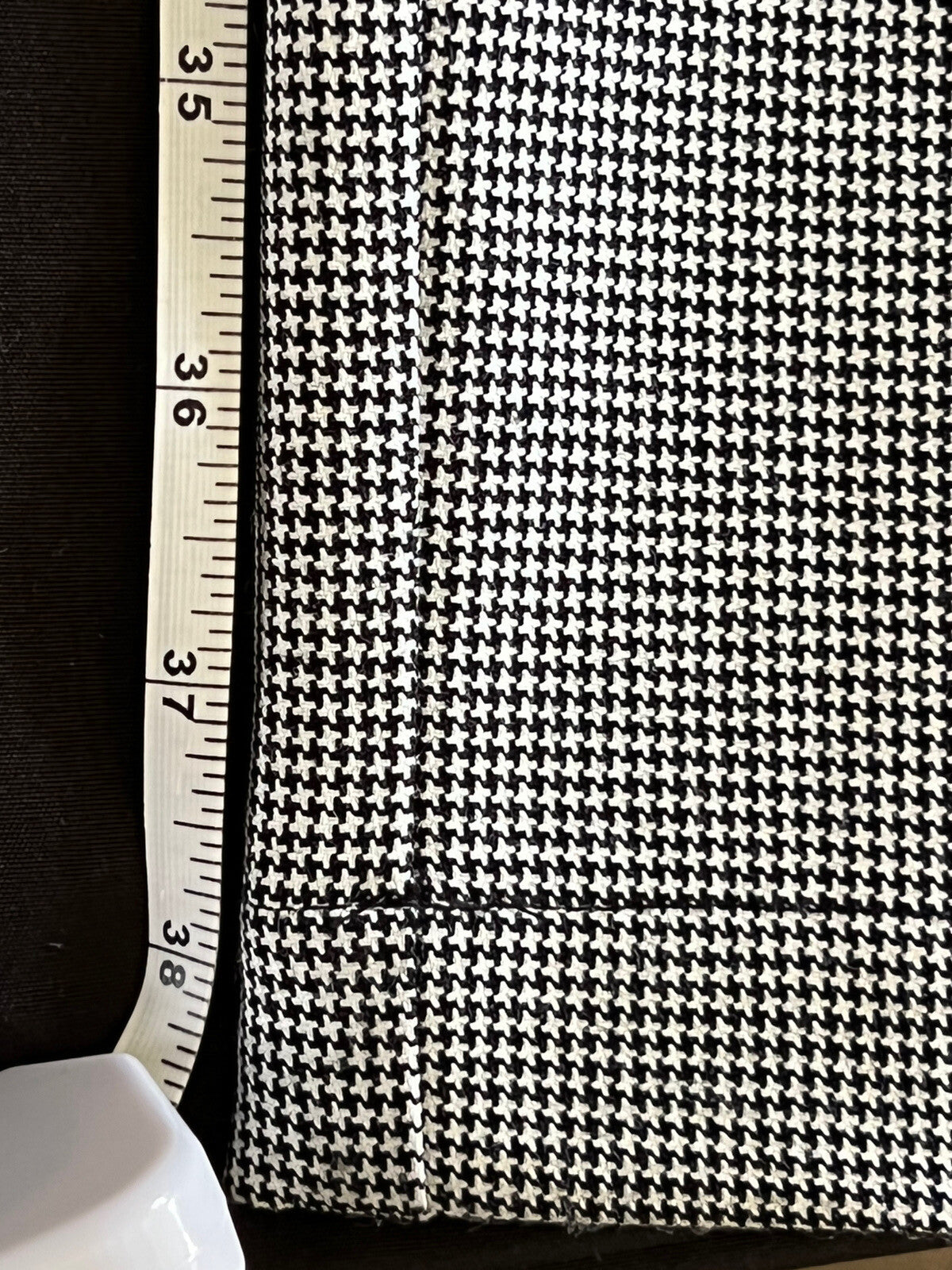 Lizzie Driver Women’s Houndstooth Golf Pants Sz 6 Black White Checks Pattern