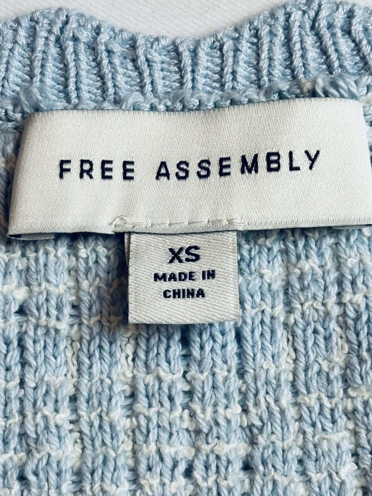 Free Assembly Women’s Knit Blue Dress Sz XS (65)