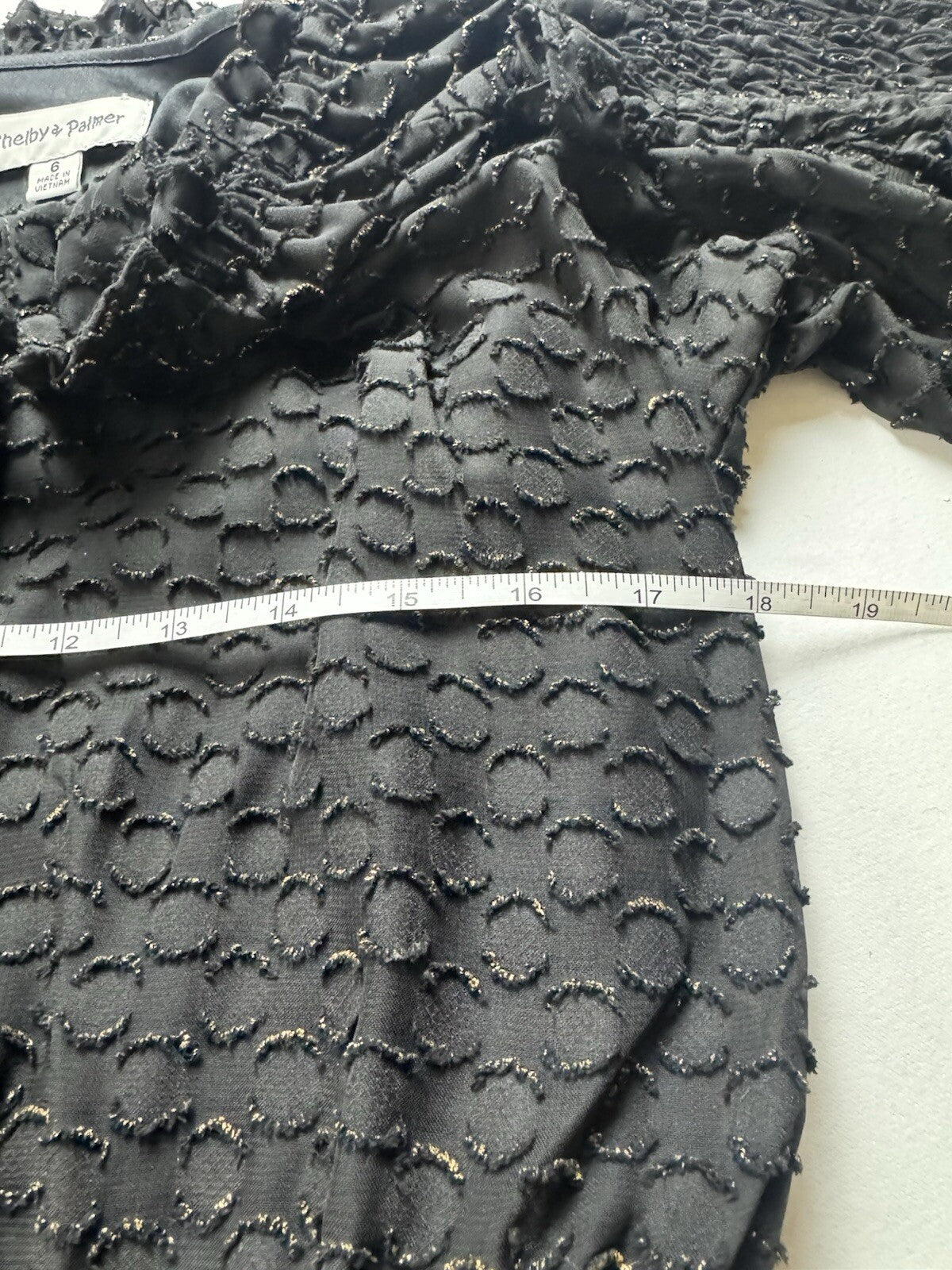 Shelby & Palmer Women’s Black Dress Size 6  (B.132)