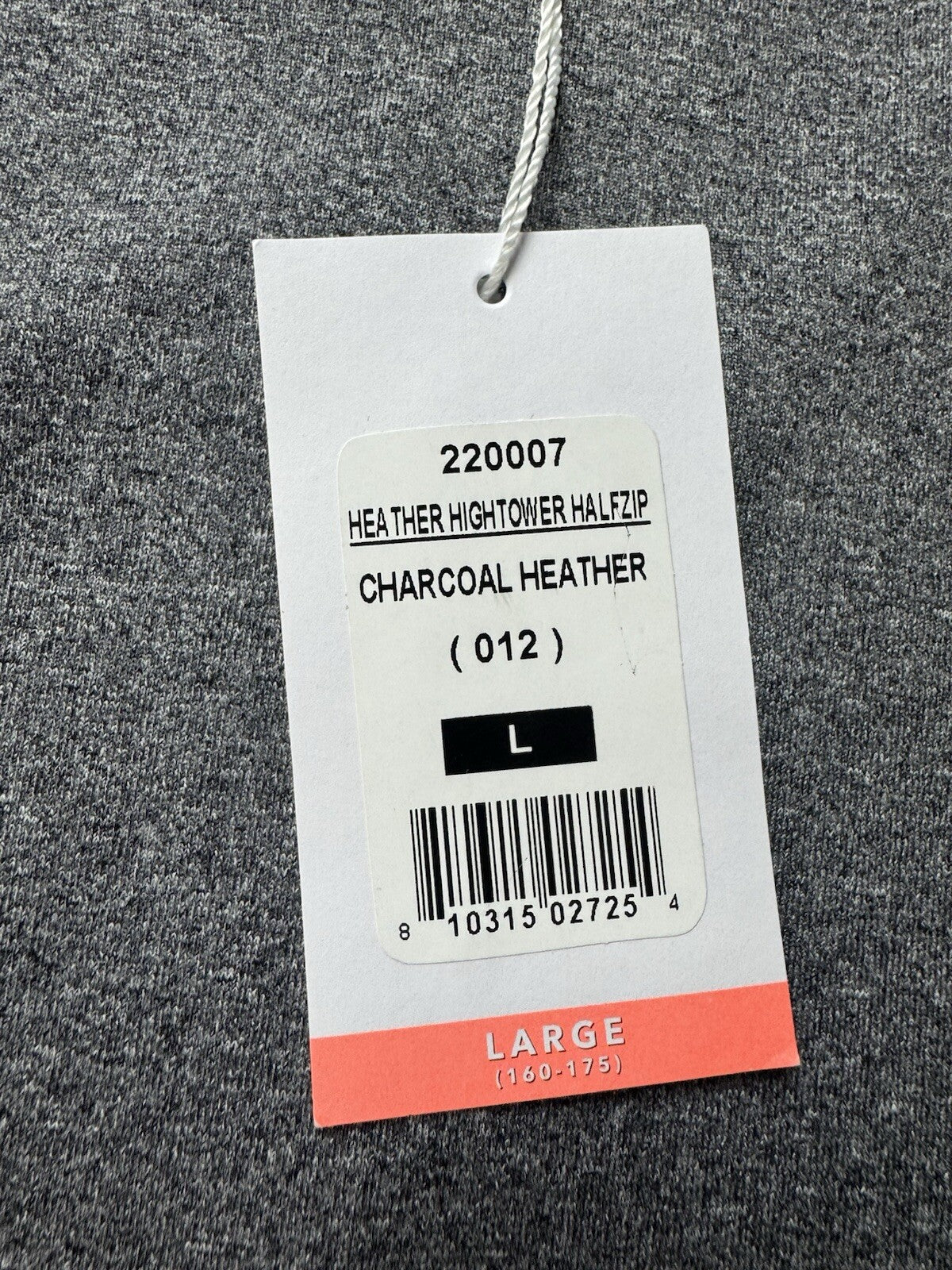 Heather Grey Women’s Golf Sweatshirt Gray Sz L  (B.121)