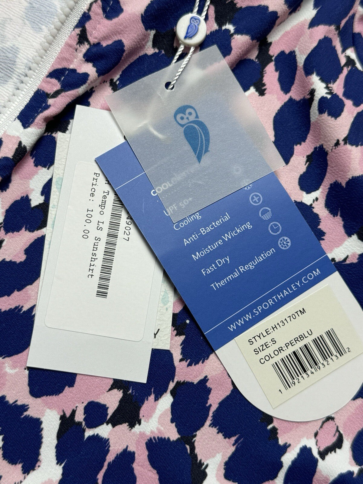 Sport Haley Women's Top Golf Long Sleeves Shirt Sz XS   (B.89)