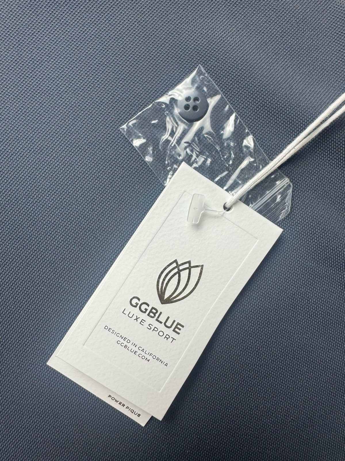 GG Blue Women's Golf Polo Shirt Sz L.    . (B.159)