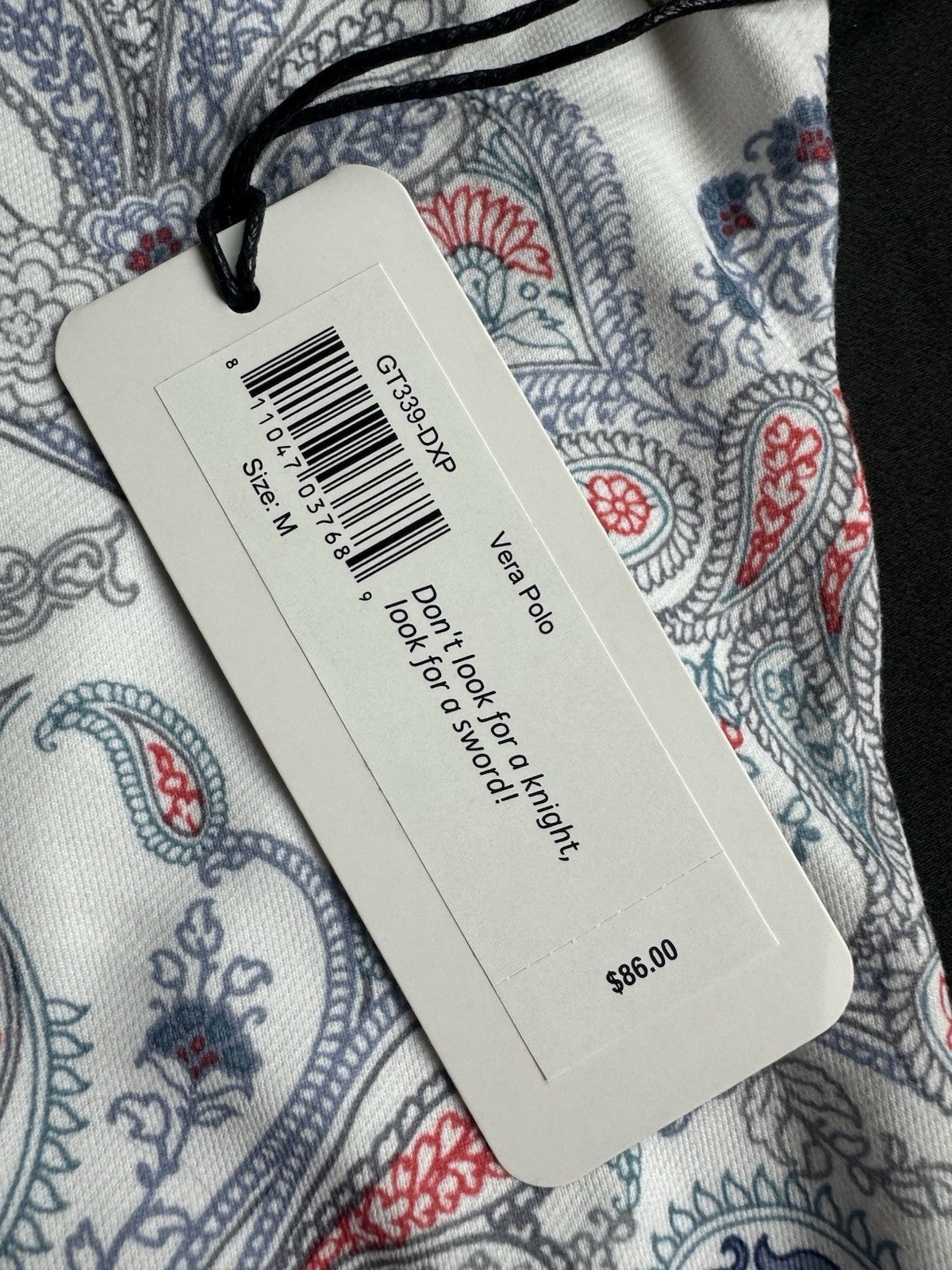 $86 JOFIT Women’s Golf Shirt Size M      (B.175)