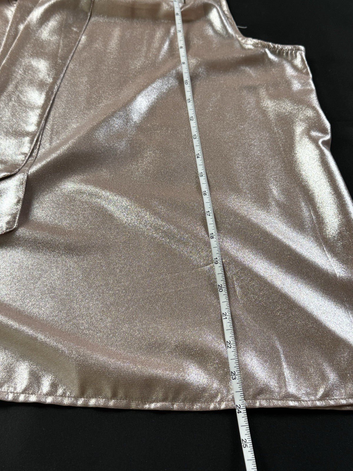 A Love Story Women's Metallic Foil Material Blouse Sz XL.      (B.187)