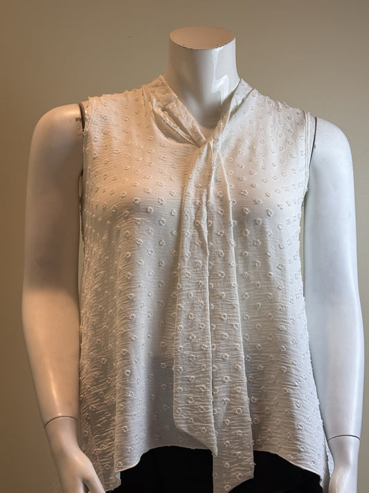 Cha Cha Vente Women's Blouse White Sz XL.  (B.167)