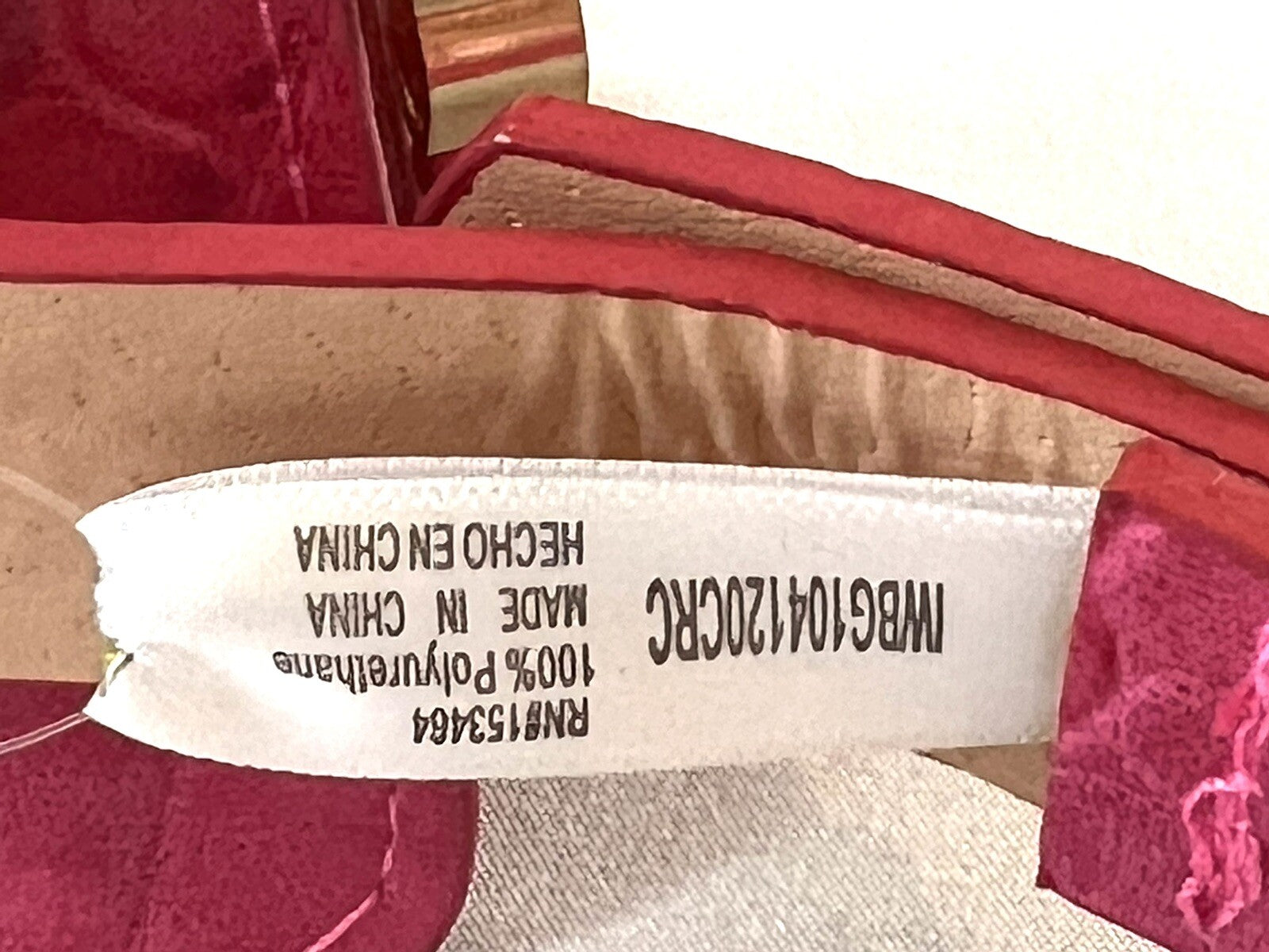 Women’s Faux Leather Fanny Removable Waist Purse Belt Pink Sz M