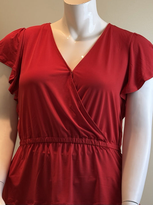 $98 Michael Kors Women’s Blouse Sz XL.  (B.167)