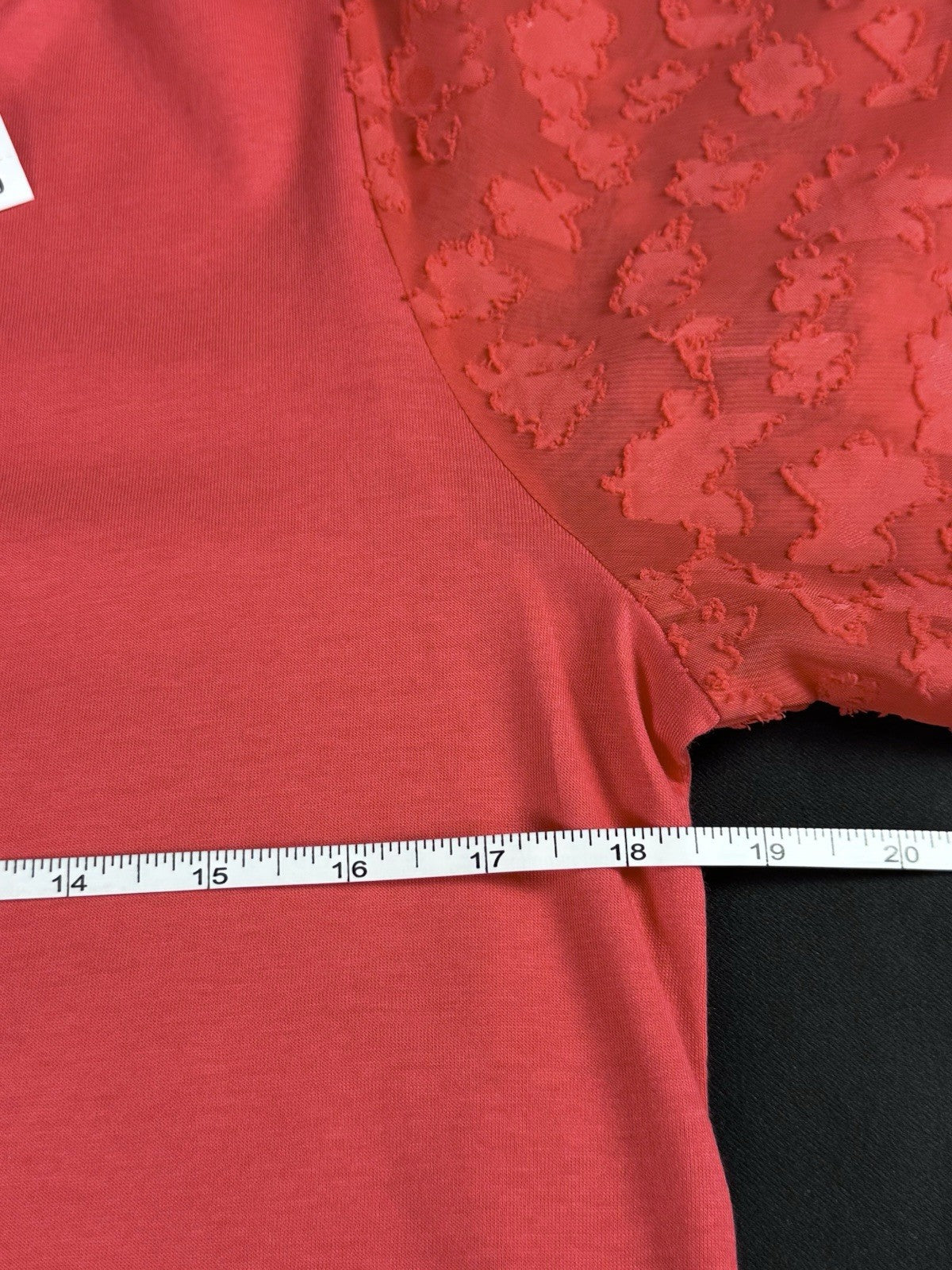 $88 Michael Kors Women’s Lace Sleeves Blouse Sz M.     (B.181)