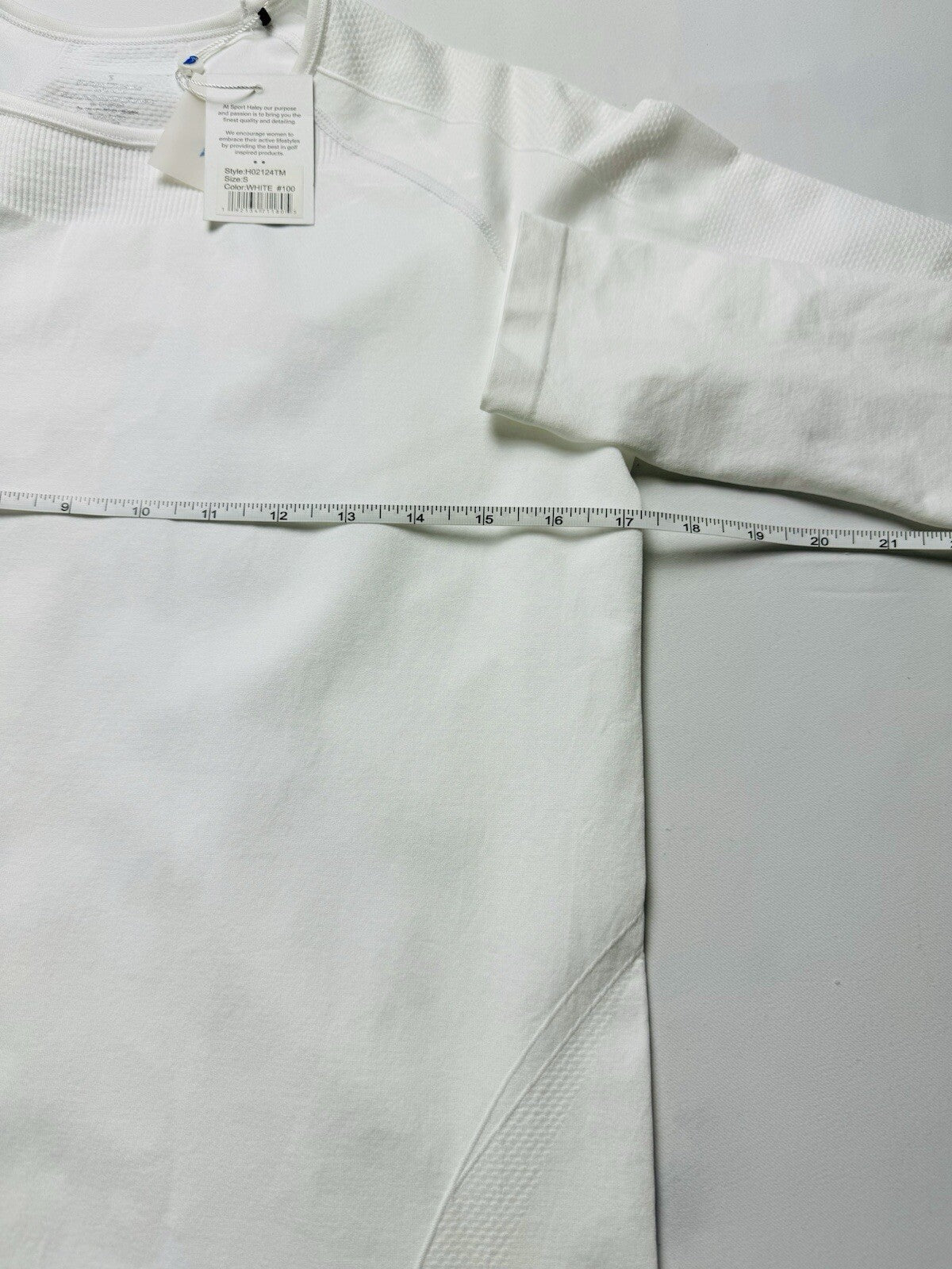 Sport Haley Women's Top Golf Long Sleeves Shirt Sz S  (B.90)