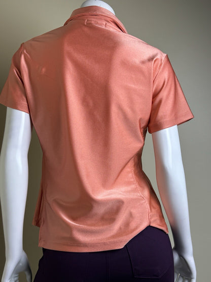 FIA Green California Women’s Top Sz M Golf Shirt. (B.95/1)