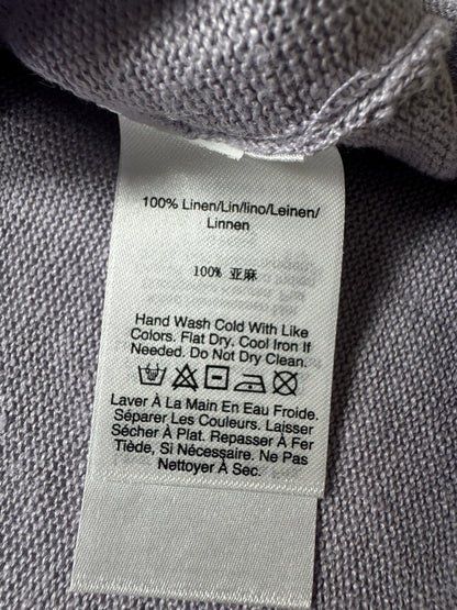 $95 Donna Karan Blouse Lilac Top Sz M.      (B.102)