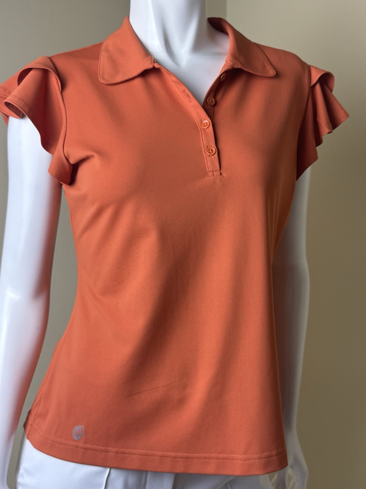 GG Blue Women's Golf Polo Shirt Sz M.     (B.161)