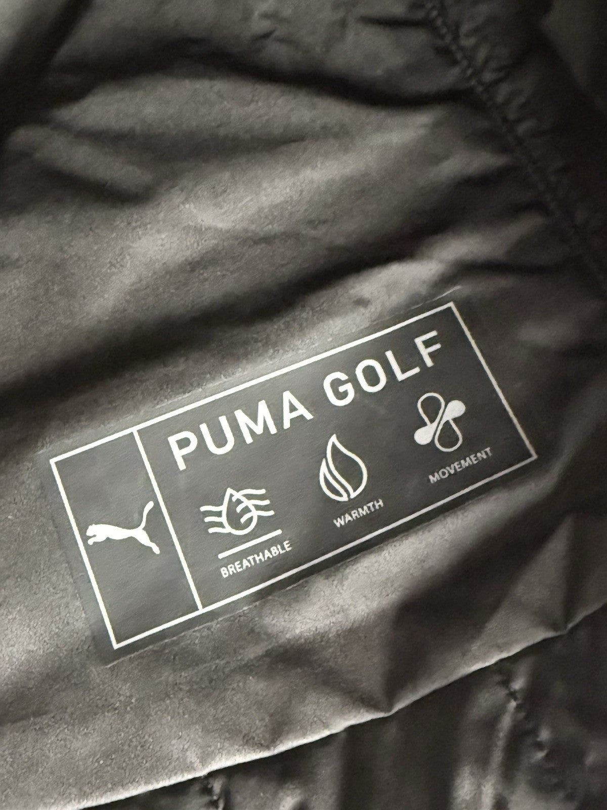Puma Women's Golf Quilted Jacket Size S.   (B.194)