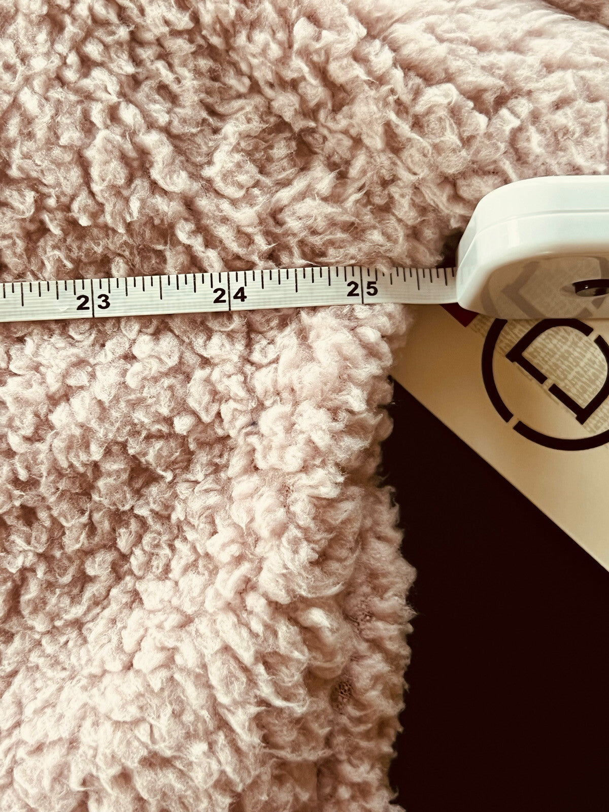 Dictionary Women’s Big Fluffy Sweater Sz L Pink NEW