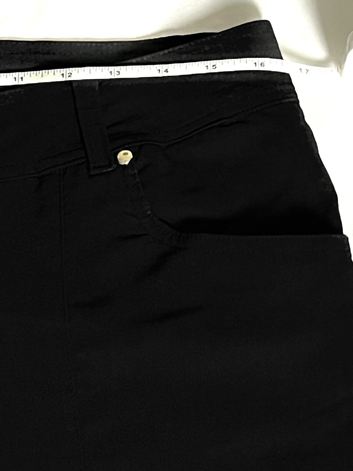 Tricotto Women’s Golf Capri Pants Black Sz 14
