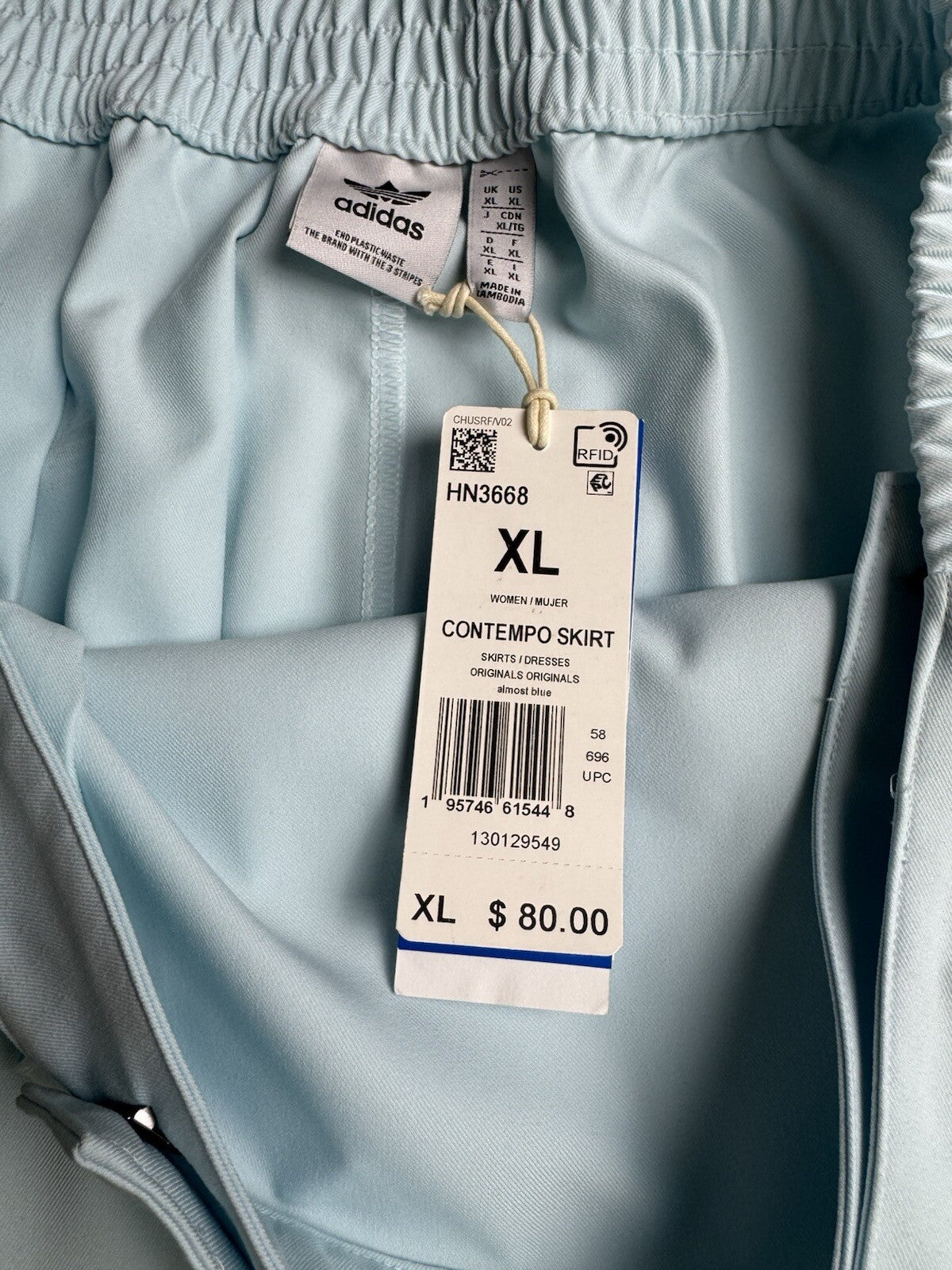 $80 Adidas Women’s Contempo Skirt Sz XL.     (B.142)