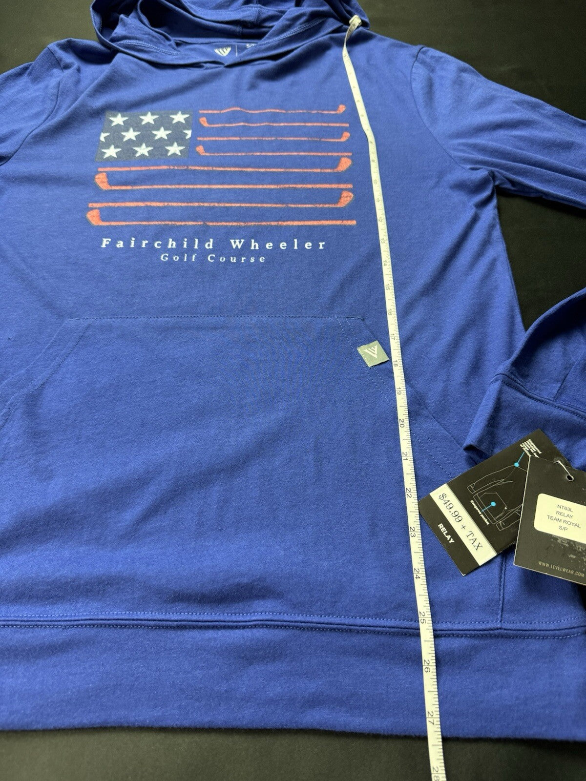 LeverWear Women's Golf Hooded Sweatshirt Sz S   (B.121)