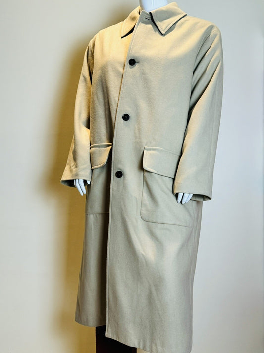 $289 Tommy Hilfiger Women’s Wool Trench Coat Storm Pea coat W/ Vest Sz XL . (55)