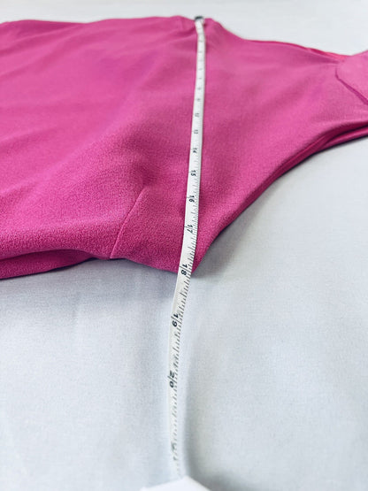 Monteau Women's Fuchsia Sleeveless Blouse Size L - product photo 3