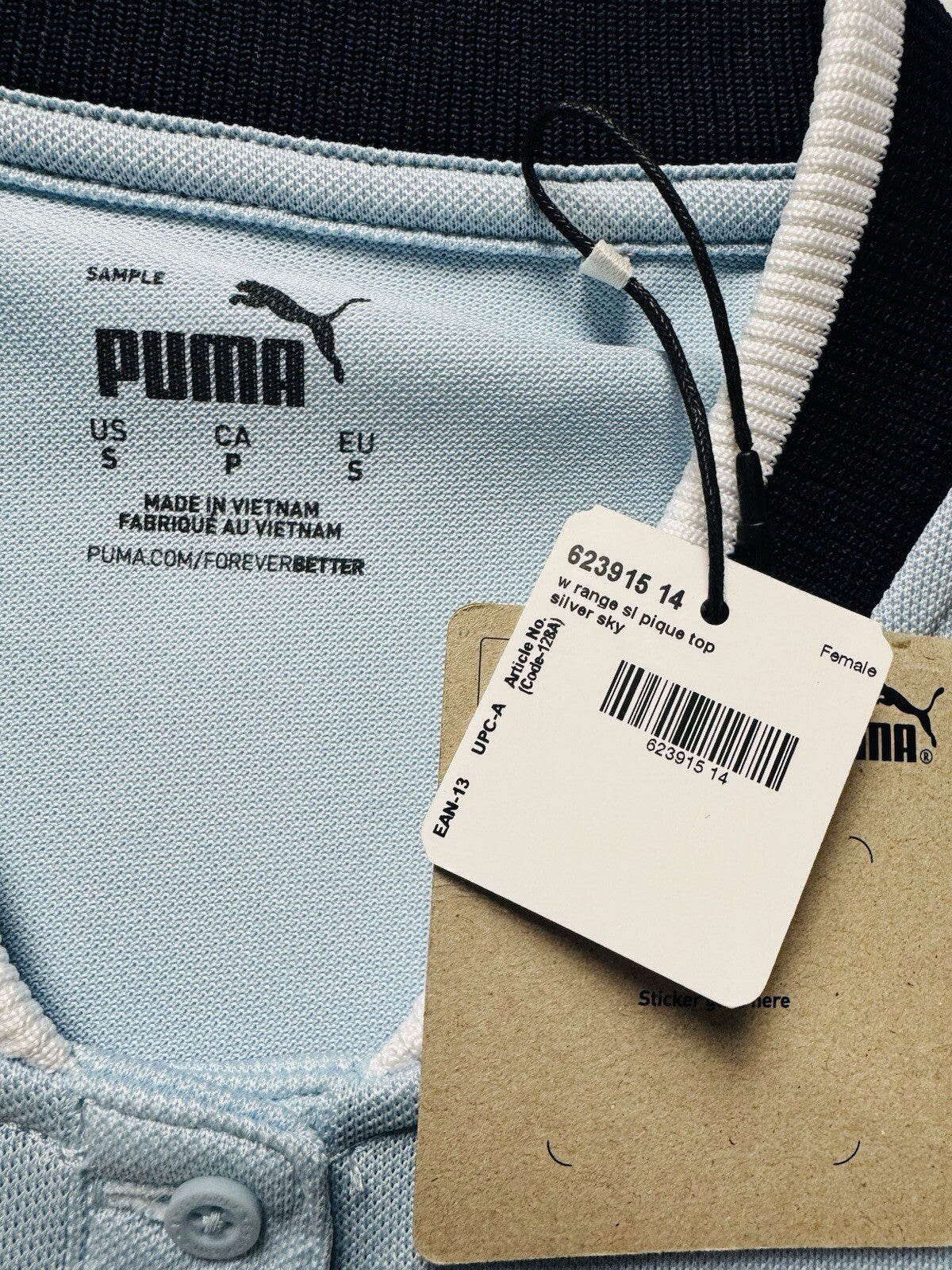 Puma Women’s Golf Shirt Sleeveless Sz S (B.129/3)