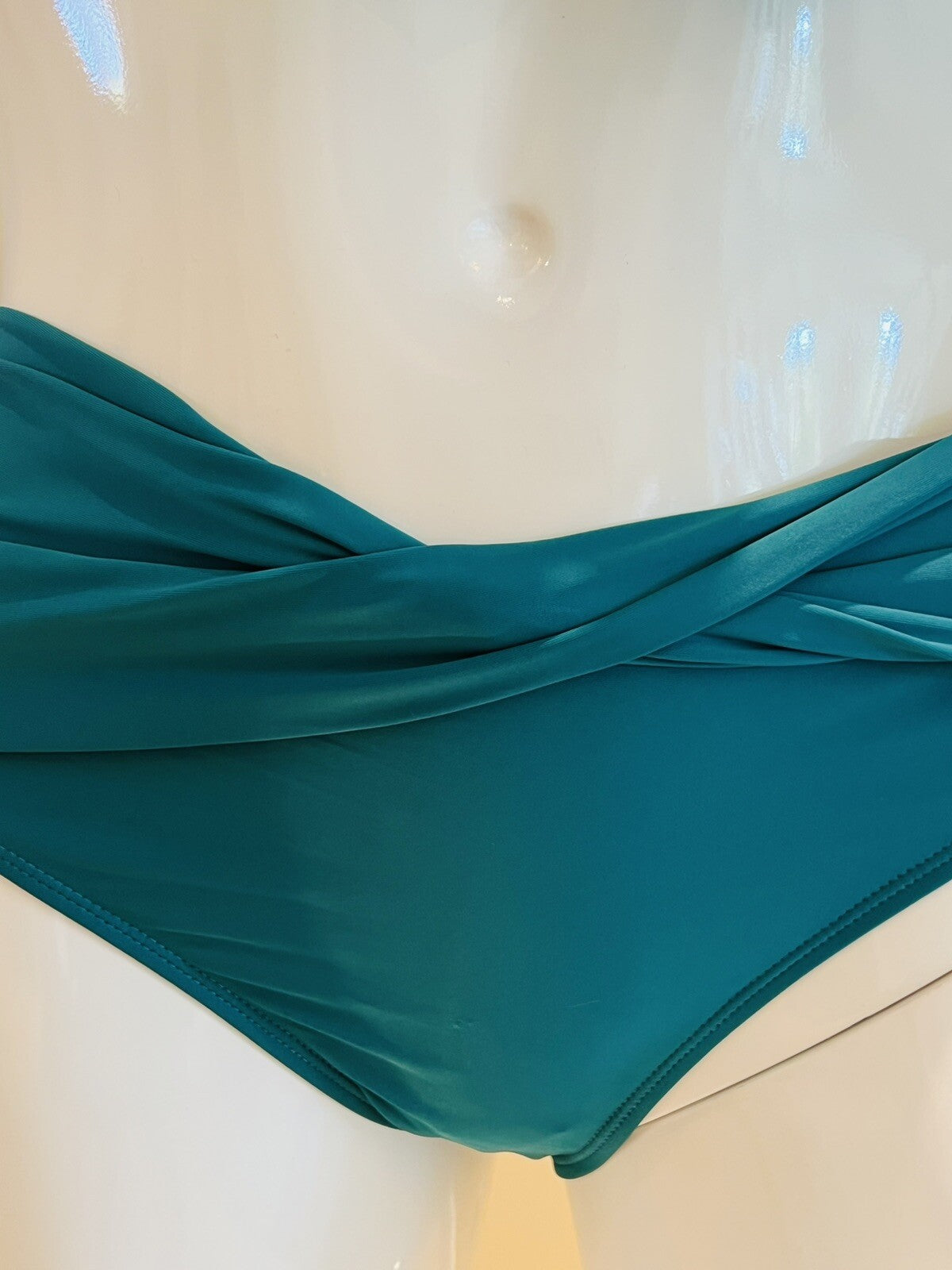 SHEKINI Women's Adjustable Top Push Up Bandage Green Bikini Sz XL