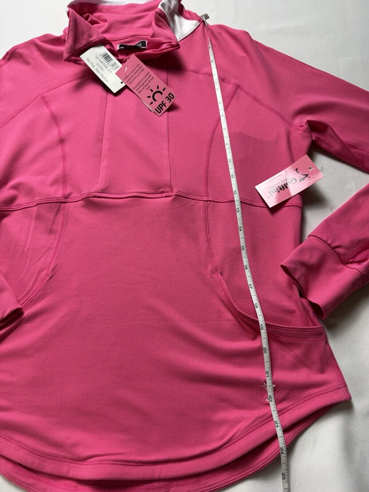 Golftini Women’s Golf Pink Sweatshirt Sz M